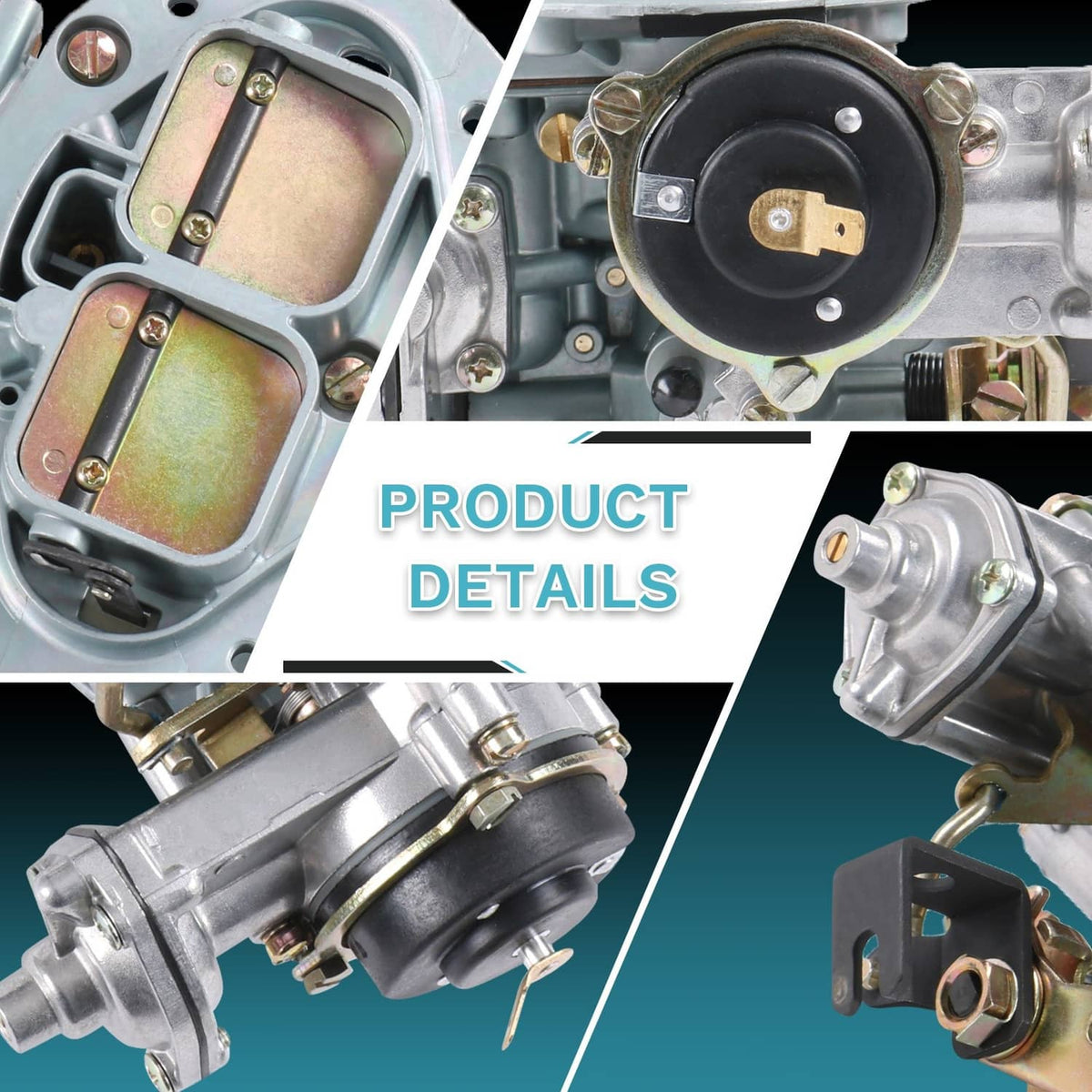Solidspare New 32/36 DFEV Progressive Carburetor Carb Electric Choke For VW Fiat Ford