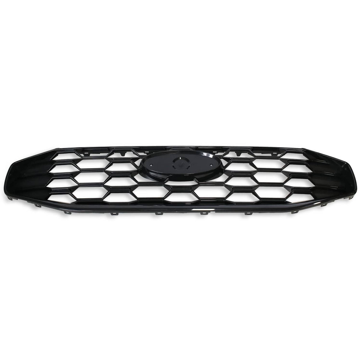 Solidspare For 2023-2025 Ford Escape ST-Line Front Black Grille W/O Radar Holes PJ6Z8200E