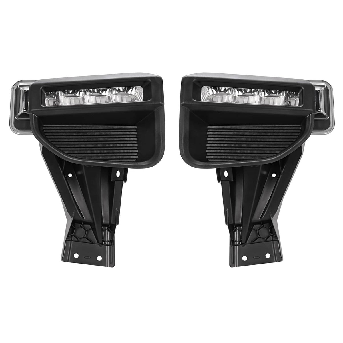 Solid Spare For Ford F250 F350 Super Duty 2020-2022 LED Bumper Fog Lights Driving Lamps Set