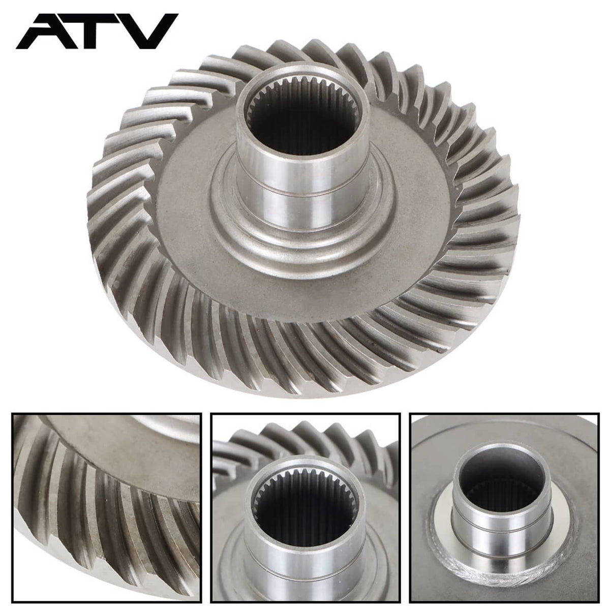 Solidspare New For HONDA TRX300FW 4x4 300 Rear Differential Ring Pinion Gear 1988-2000