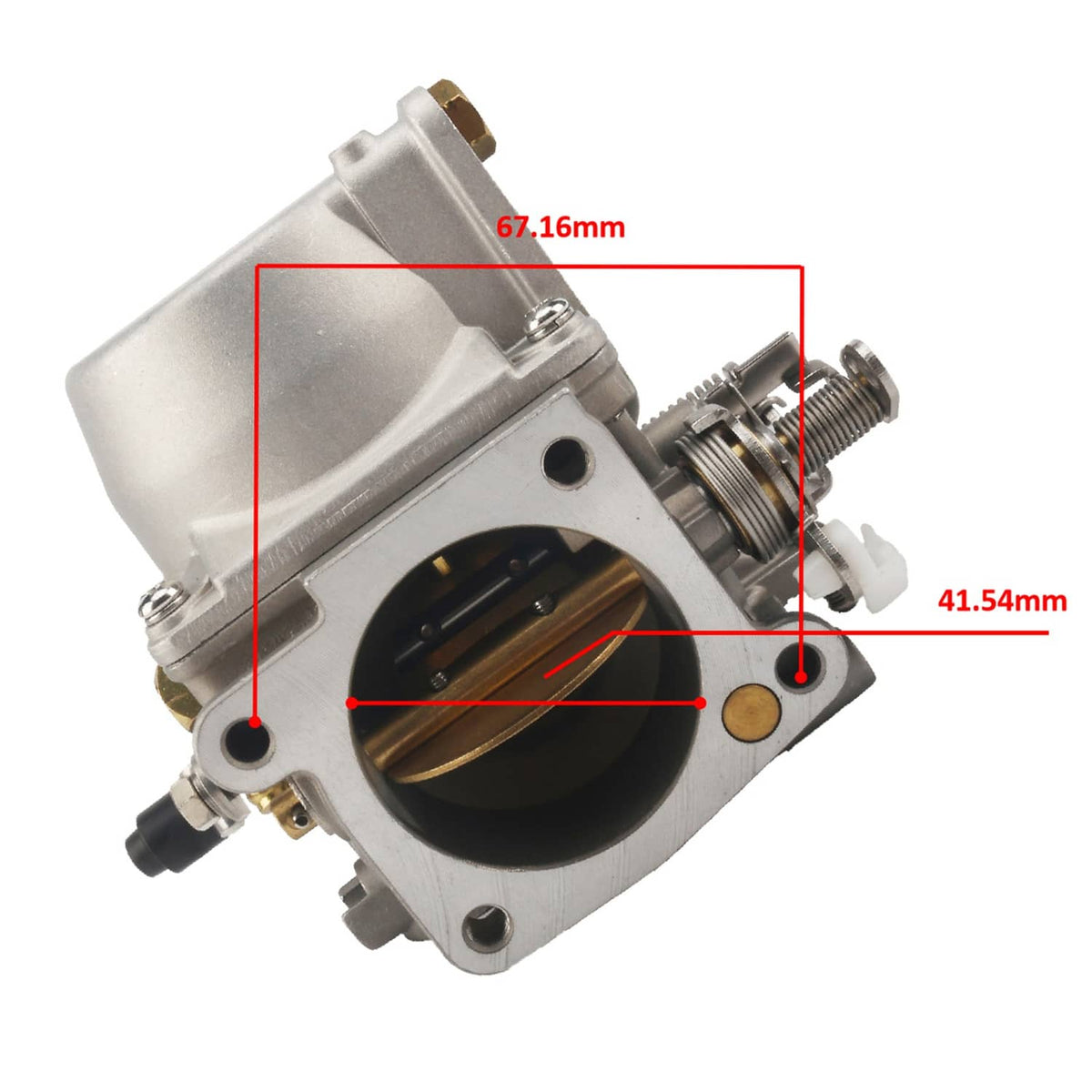 Solid Spare For Mercury & Mariner 25 30HP Outboard Motor 853720A8 Carburetor 853720A1