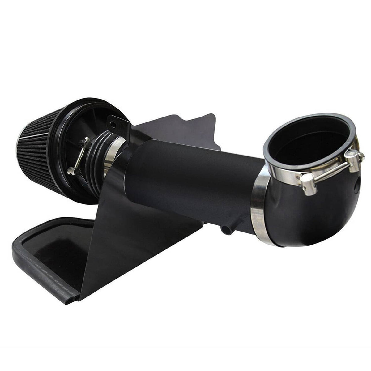Solidspare 4" Cold Air Intake Kit w/ Heat Shield for 05-10 Dodge Chrysler HEMI 5.7L 6.1L V8