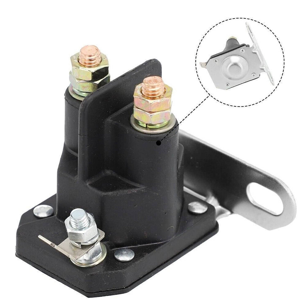 Solidspare New Lawn Mower Starter Solenoid Compatible for Trombe 030817 8321211210