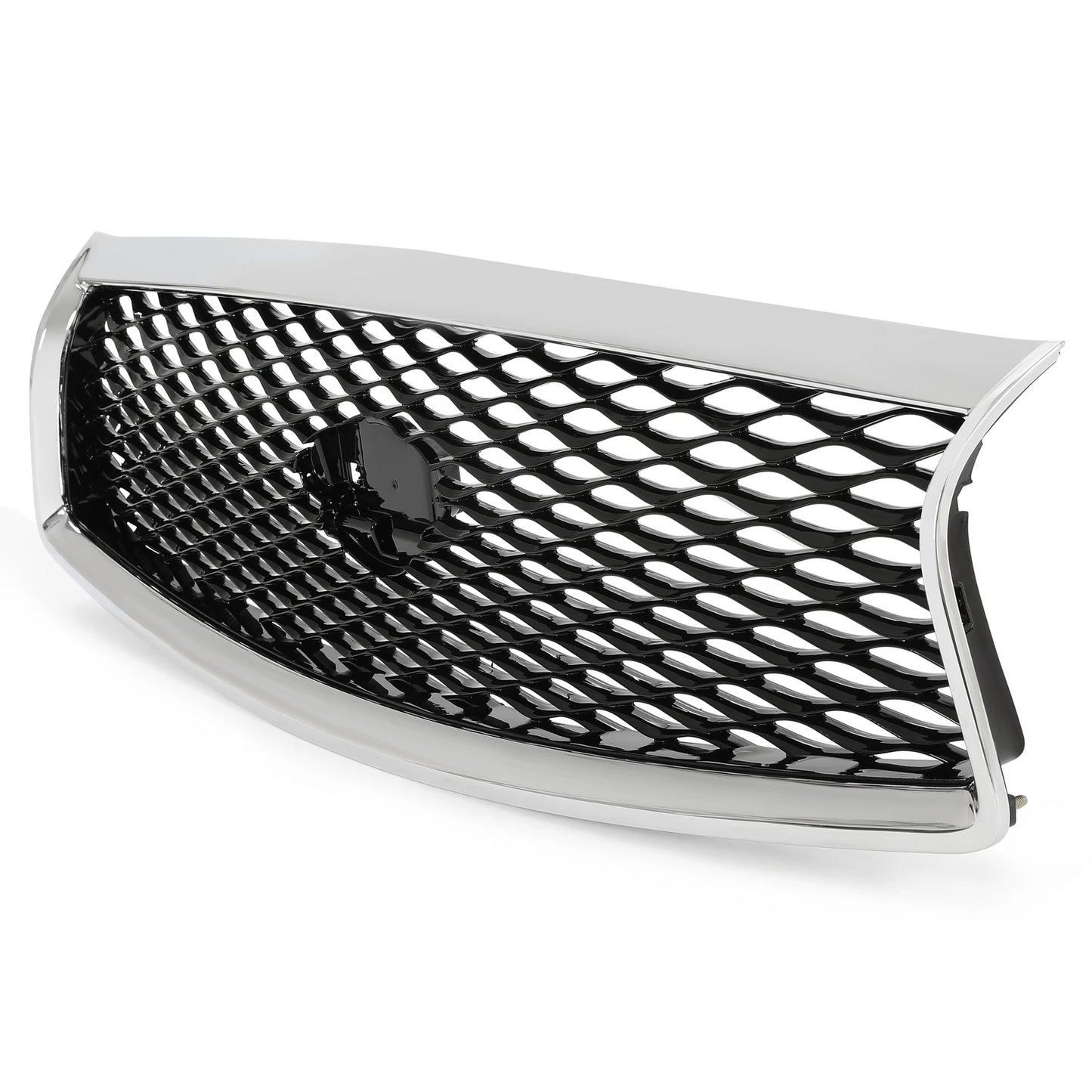For 2014 2015 2016 2017 Infiniti Q50 Chrome Front Bumper Grille Grill Assembly