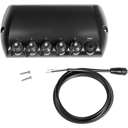 Solidspare 408450-1 5 Port Ethernet Switch, Black - Replace for Humminbird AS ETH 5PXG