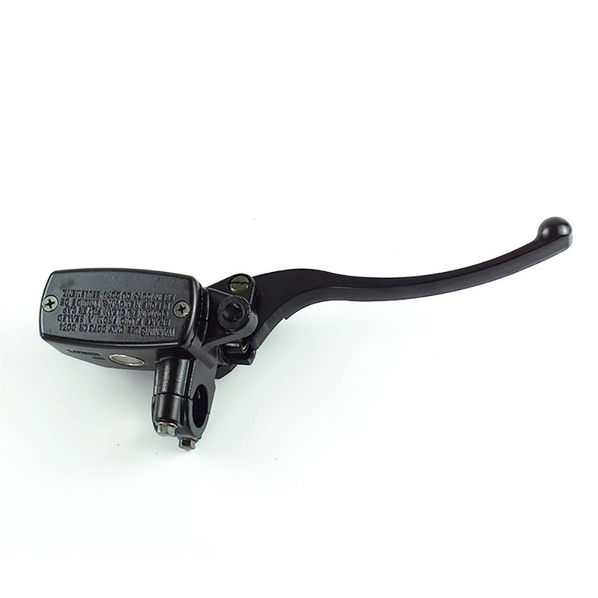 Solidspare 7/8" Motorcycle Handlebar Hydraulic Brake Master Cylinder & Clutch Lever (BLACK)
