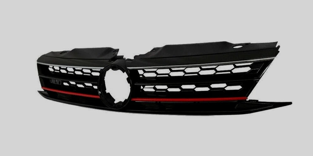 Fit 2015 2016 2017 2018 VW Volkswagen Jetta GLI Front Bumper Grille Trim Grill