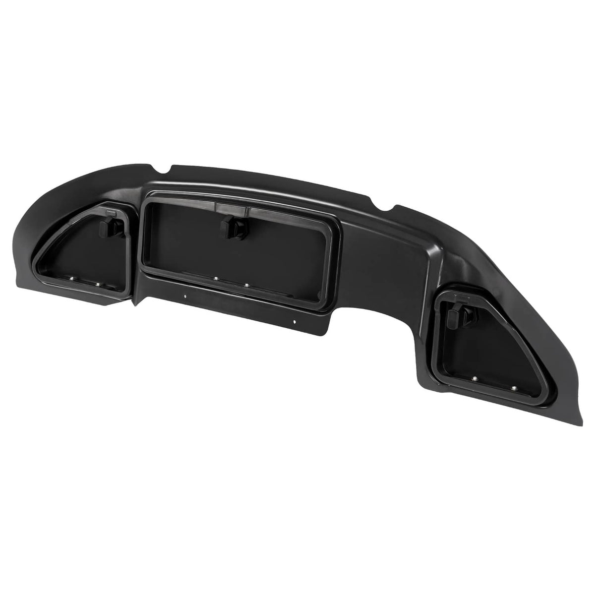 Solidspare For Club Car Precedent 2004-08.5 Golf Cart Dash Kit Dashboard W/Lock Gloss Black