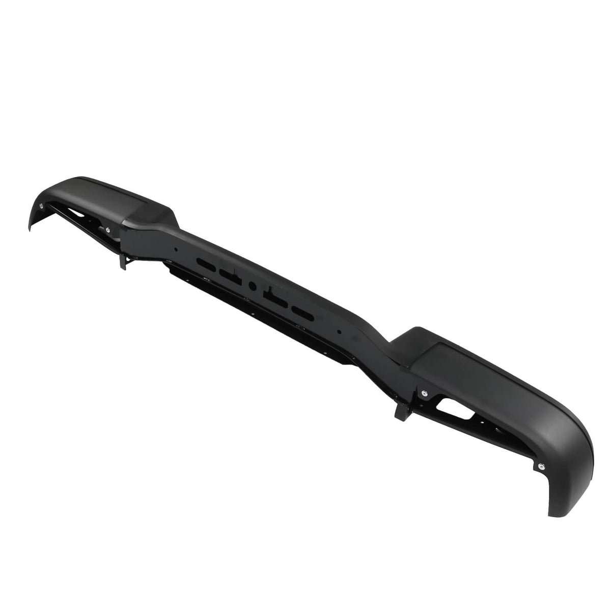 Solidspare Black Rear Step Bumper Assembly For Nissan NV1500 NV2500 NV3500 2012-2021 Steel