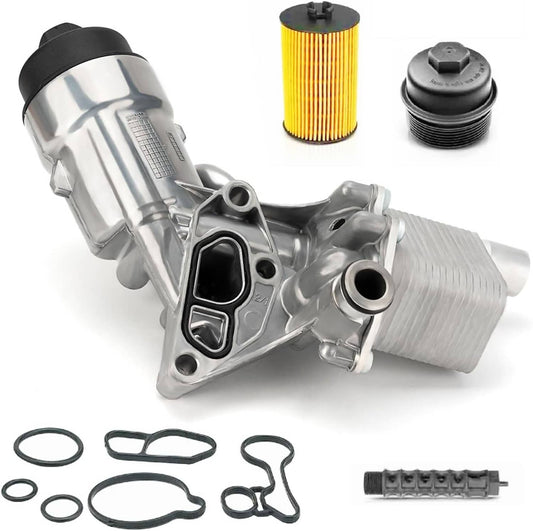 Solidspare 55566784 Oil Cooler Filter Housing For Chevy Cruze Sonic Trax Buick Encore 1.4L