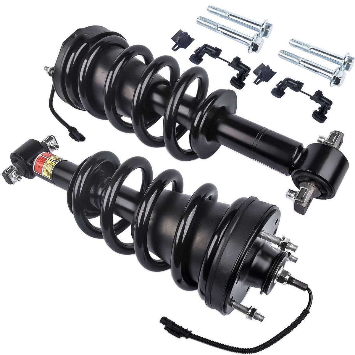 Solidspare FRONT Strut Assy + REAR shock Absorber for 2015-20 Escalade Suburban Tahoe Yukon