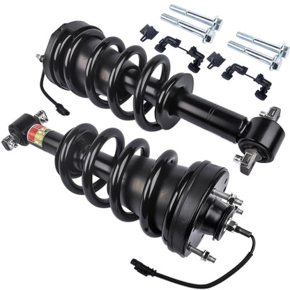 Solidspare FRONT Strut Assy + REAR shock Absorber for 2015-20 Escalade Suburban Tahoe Yukon