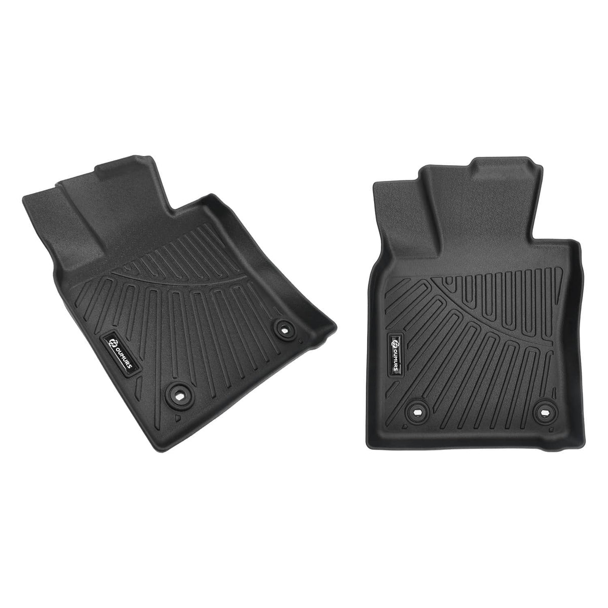Solidspare Floor Mats Liner TPE All Weather Protection For 2018-2024 Toyota Camry Gas FWD