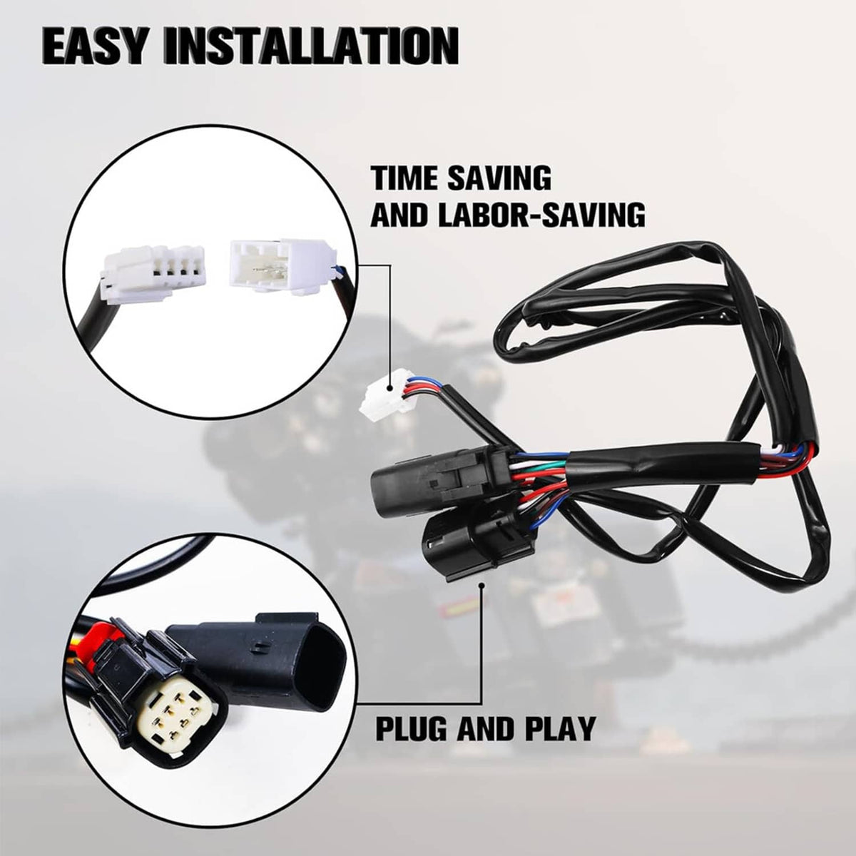 Solidspare Saddlebag LED Filler Lights Run Brake Turn Signals Fits For Harley Touring 14-24