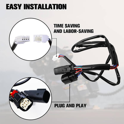 Solidspare Saddlebag LED Filler Lights Run Brake Turn Signals Fits For Harley Touring 14-24