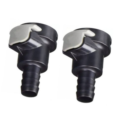 Solid Spare Universal Sprayless Marine Fuel Connector Female Fit for 1/4" NPT 8838HF6 2pcs