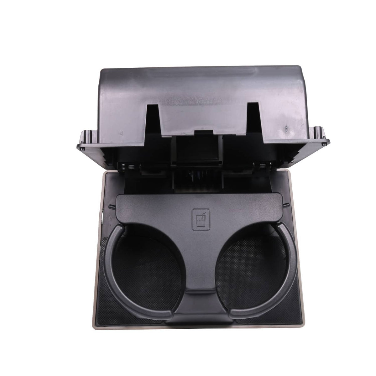 Solidspare Dashboard Cup Holder Stone Gray For 2008-2010 Ford F250 F350 F450 Super Duty