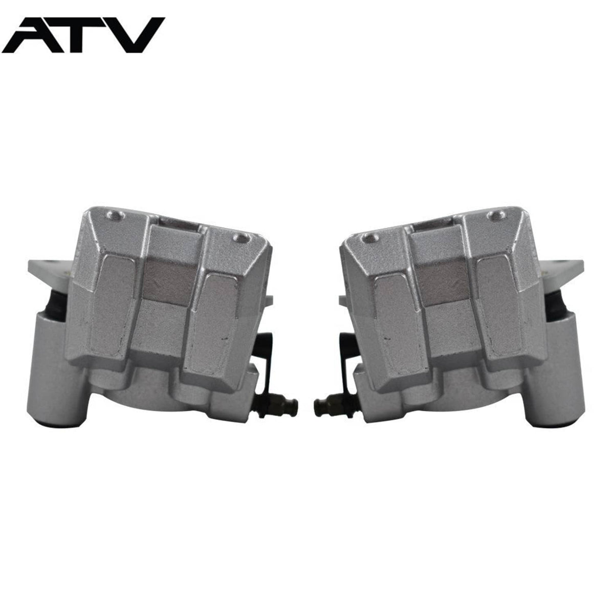 Solidspare Front Brake Calipers & Pads for Yamaha ATV Big Bear 400 YFM400 YFM400F 2000-2012