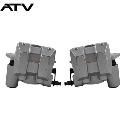 Solidspare Front Brake Calipers & Pads for Yamaha ATV Big Bear 400 YFM400 YFM400F 2000-2012