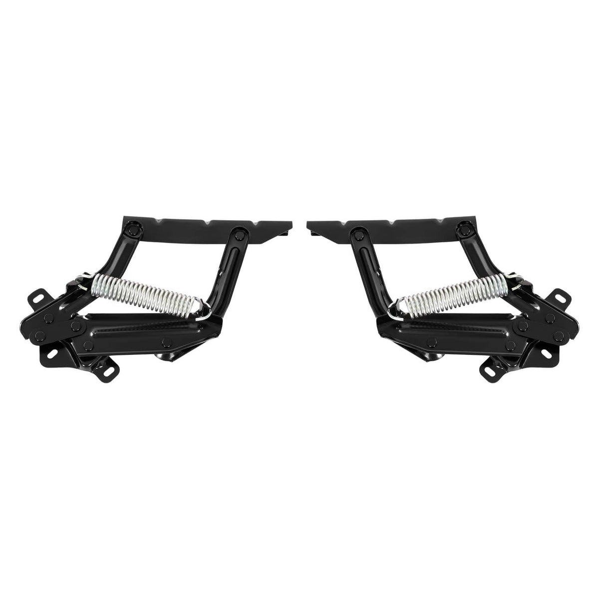 Solid Spare Hood Hinges Pair LH+RH For 1973-1979 Ford F100 F150 F250 F350 Bronco w/ Spring