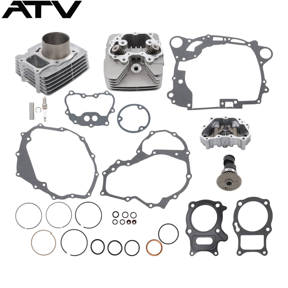 Solidspare For HONDA TRX250EX Engine Cylinder Head Cover Camshaft 2X4 SporTrax 250 2002-23
