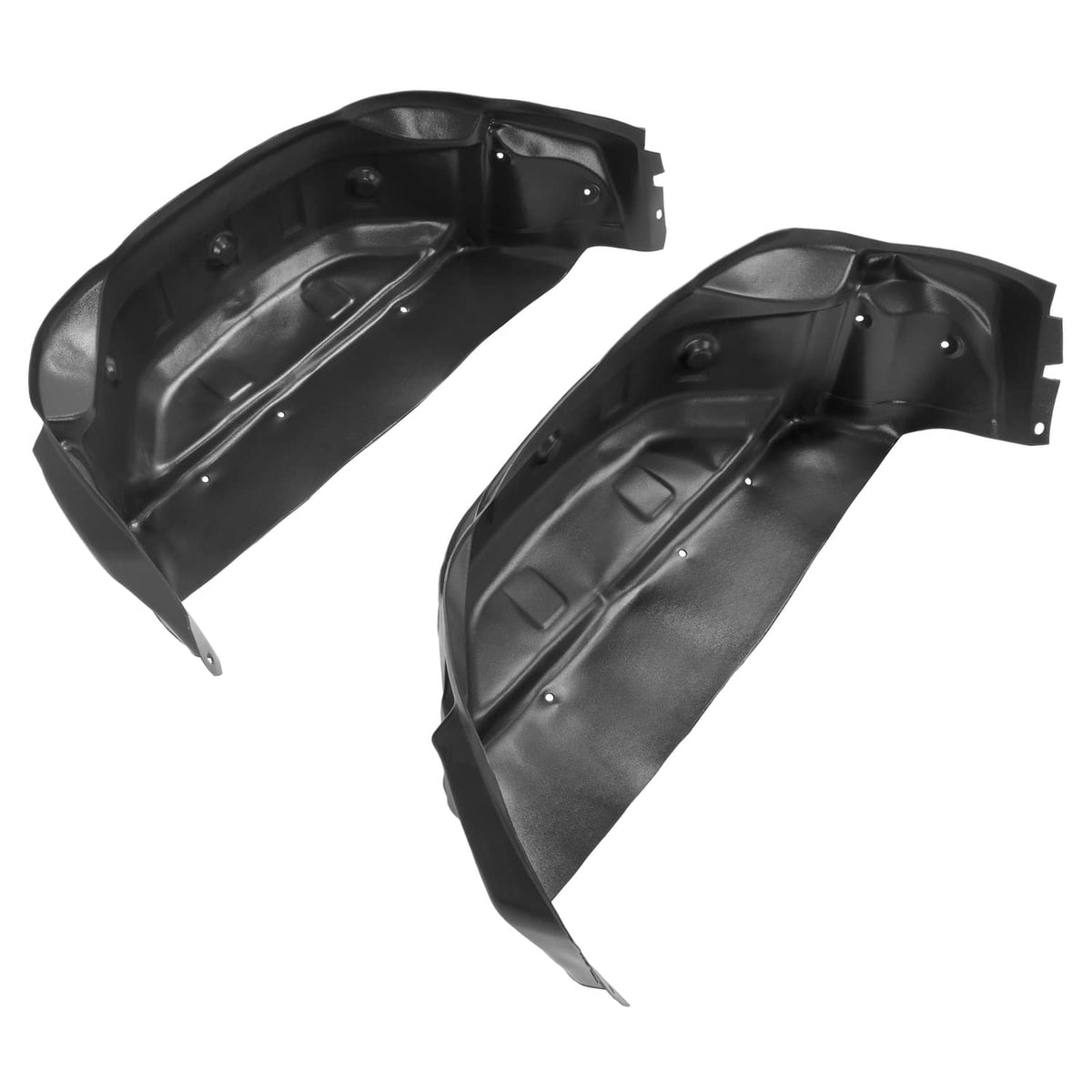 Solid Spare Rear Wheel Well Cover Guards For Chevrolet Silverado 2500 HD/3500 HD 20-26 Black