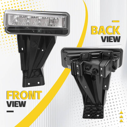 Solid Spare For Ford F-250 F350 F450 Super Duty 20-22 Fog Lamp Lights Driver Side LED
