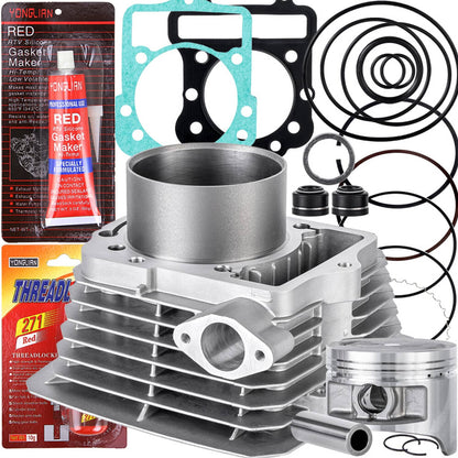 Solidspare For Kawasaki Bayou 300 KLF300B 2x4 1989-2004 Cylinder Piston Top End Rebuild Kit