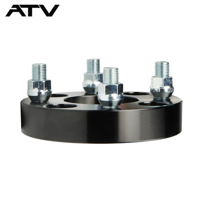Solidspare 4PCS 1" 4x4 Wheel Spacers 4x101.6 1/2"x20 for Golf Cart  GO GO Club Car ATV