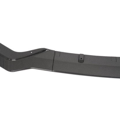 Solid Spare For Infiniti Q50 Sport 2018-2023 Carbon Fiber Front Bumper Lip Spoiler Splitter
