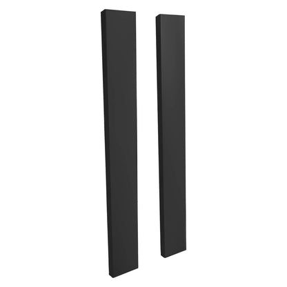 Solid Spare LH + RH Cab Lower Fairing Extension panel Deflector Shield For Volvo VNL 2004-14