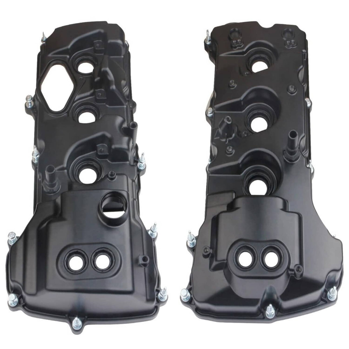 Solidspare 2x Aluminum Engine Valve Cover Kit For Ford F-150 3.5L V6 2013-2016 BL3Z-6582-H