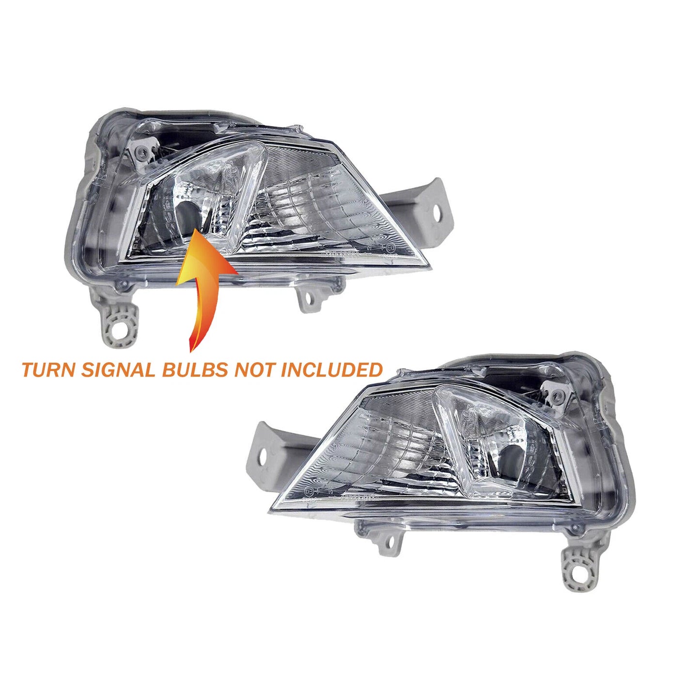 For 2019-2021 Nissan Altima Front Turn Signal Fog Light Cover LH&RH Pair 4PCS