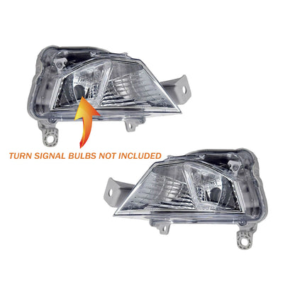 For 2019-2021 Nissan Altima Front Turn Signal Fog Light Cover LH&RH Pair 4PCS