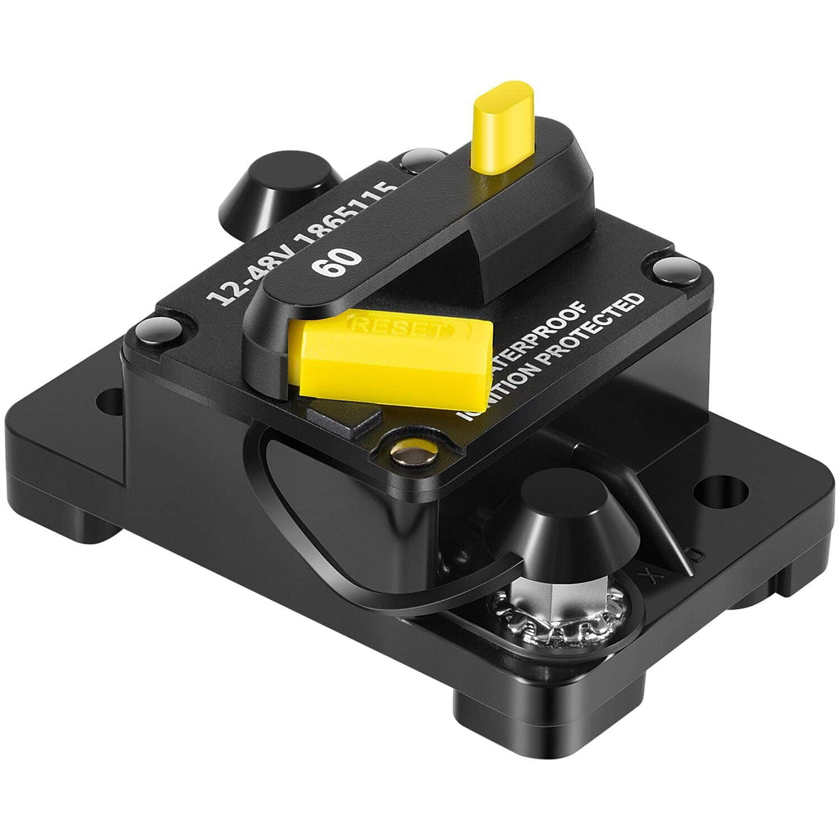 Solid Spare MKR-27 1865115 Circuit Breaker Waterproof 60AMP For Minn Kota Trolling Motor