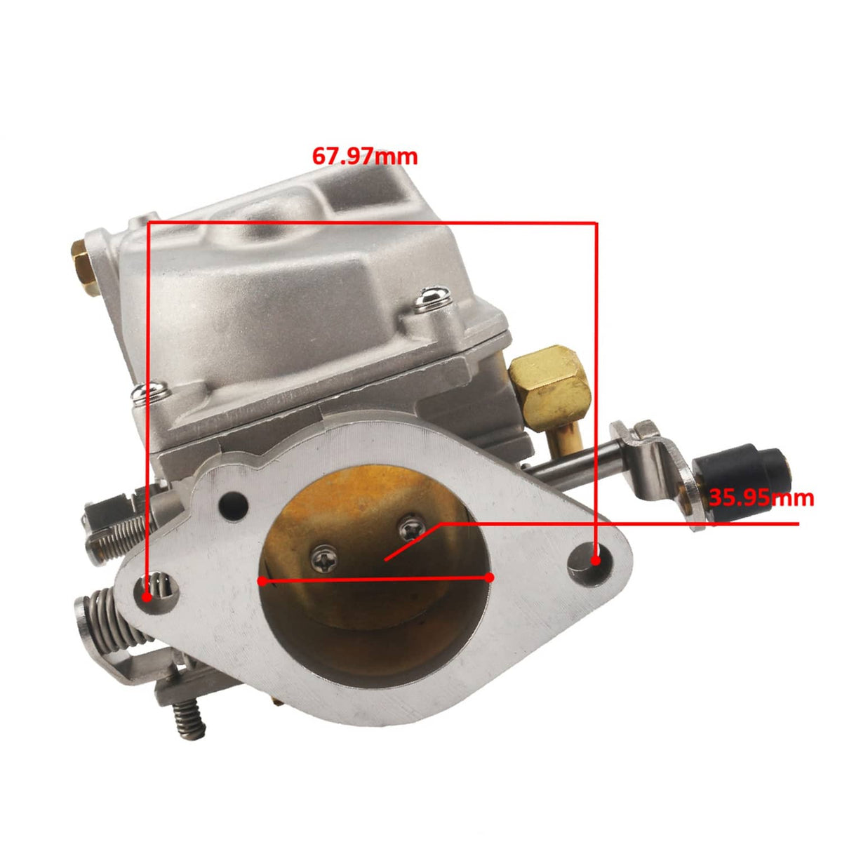 Solid Spare For Mercury & Mariner 25 30HP Outboard Motor 853720A8 Carburetor 853720A1