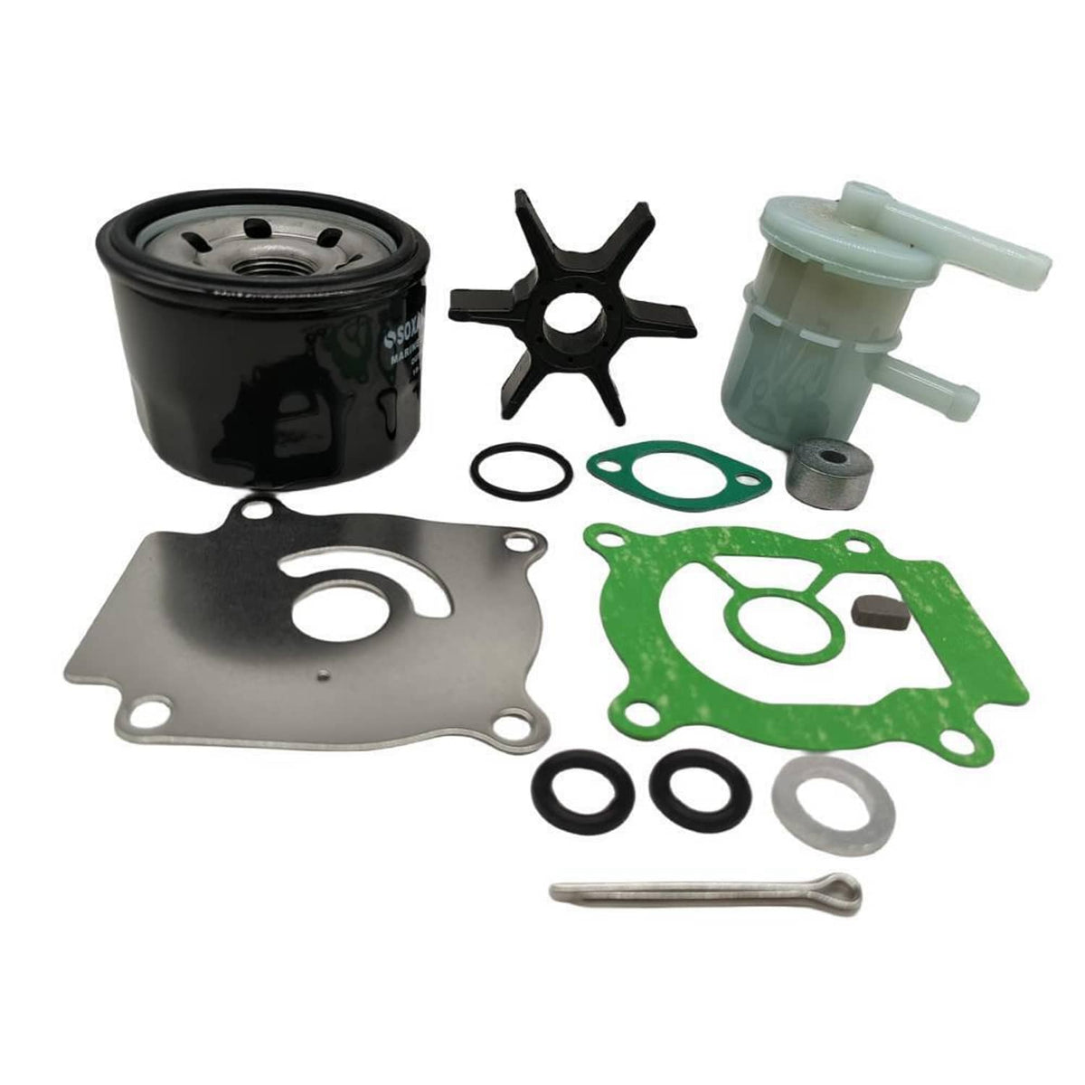 Solid Spare Suzuki 4-Str DF25 DF30 Outboard Maintenance Repair Kit 17400-89822 17461-96301