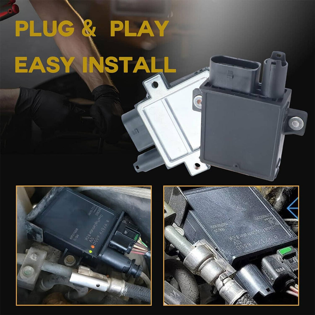 Solidspare Glow Plug Control Module FOR 2004-05 Chevrolet GMC 2500HD 3500HD DURAMAX 6.6 LLY