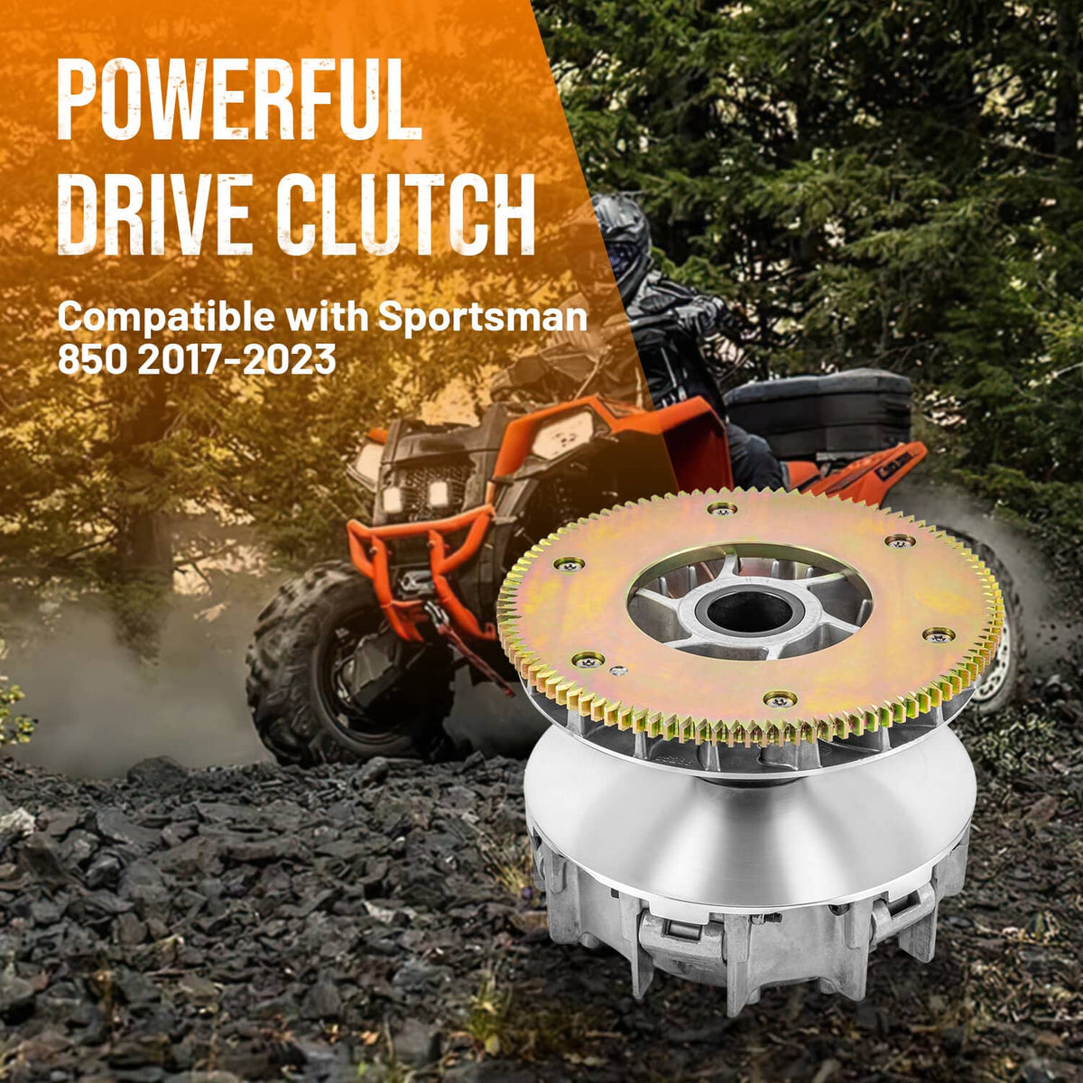 Solidspare Complete Primary Drive Clutch CAN-AM OUTLANDER 400 03-14 / OUTLANDER 450 15-23