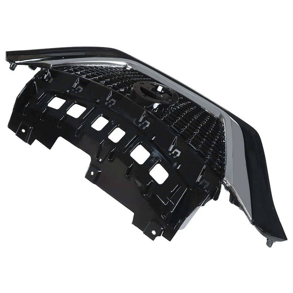 Front Bumper Upper Grille Chrome For 2017-2019 Nissan Versa Note 623109ME0A