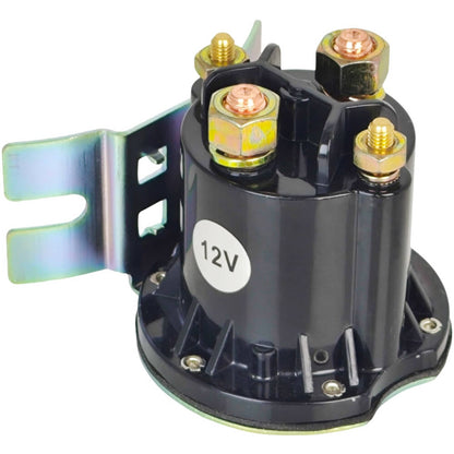 Solid Spare 12V Snow Plow Solenoid Motor Relay Fit for Boss HYD01633 HYD08831 4 Terminal