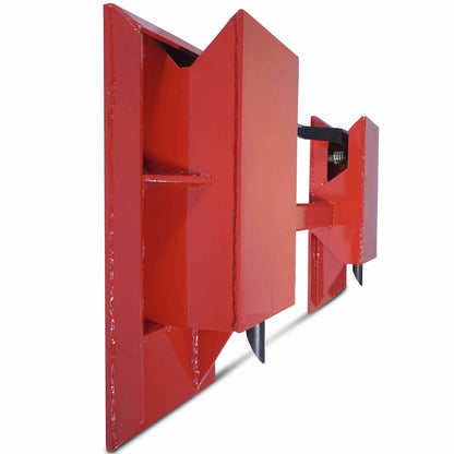 Solidspare Universal Skid Steer Quick Attach Plate 4000LBS Conversion Adapter For Bobtach