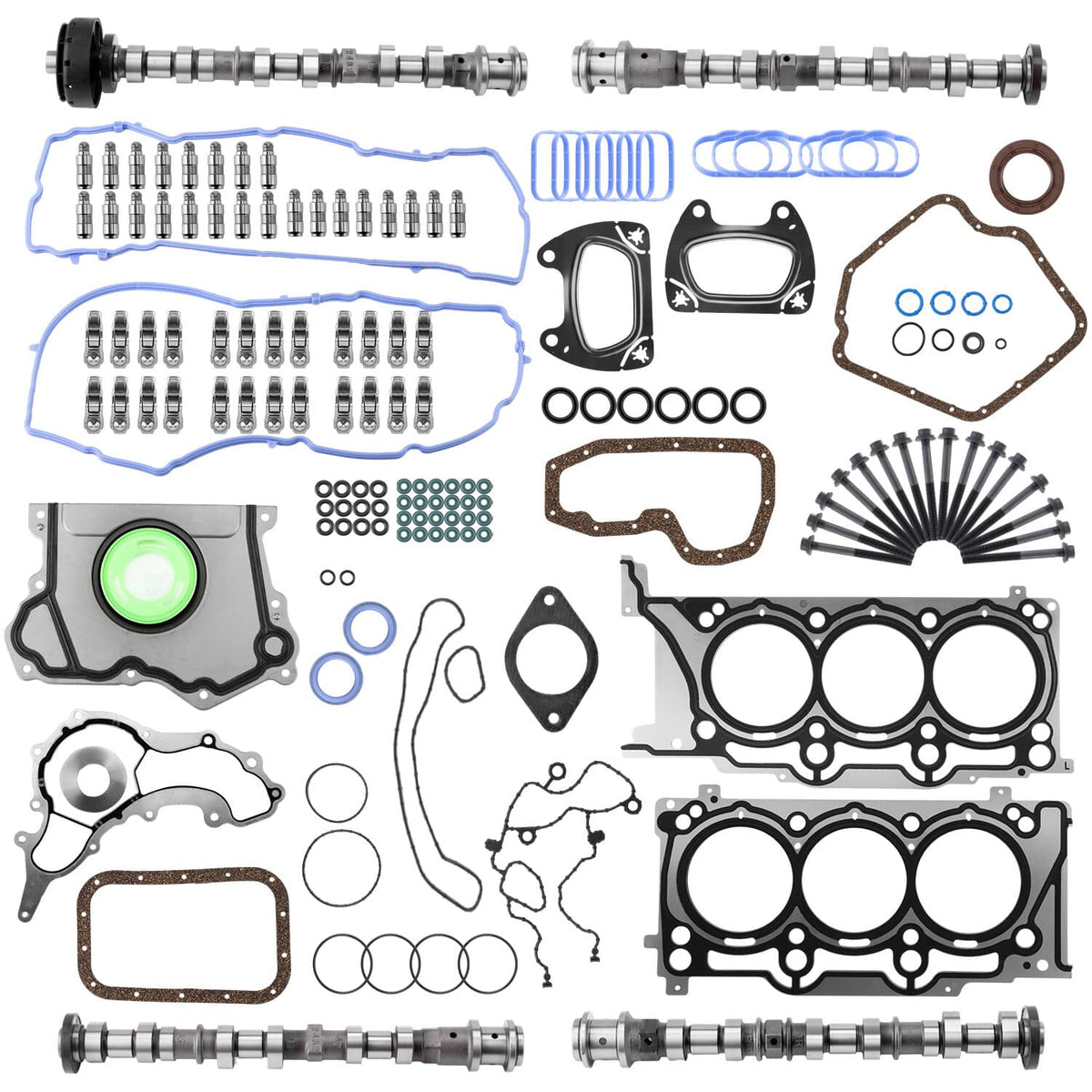 Solidspare For 3.6L V6 Pentastar Dodge Chrysler Ram Jeep Engine Camshafts Rockers Lifters