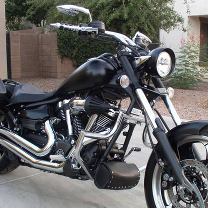 Solidspare Engine Guard Highway Crash Bar for 2000-2017 Harley Softail FLSTF FLSTC FLSTN