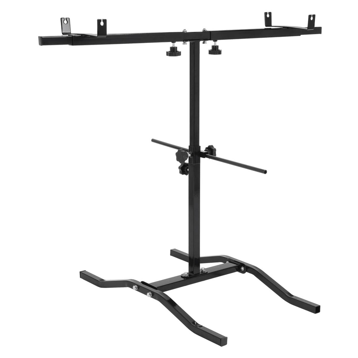 Solid Spare 150LB Adjustable Auto Body Painting Rack Paint Stand For Bumper Fender Hood Door