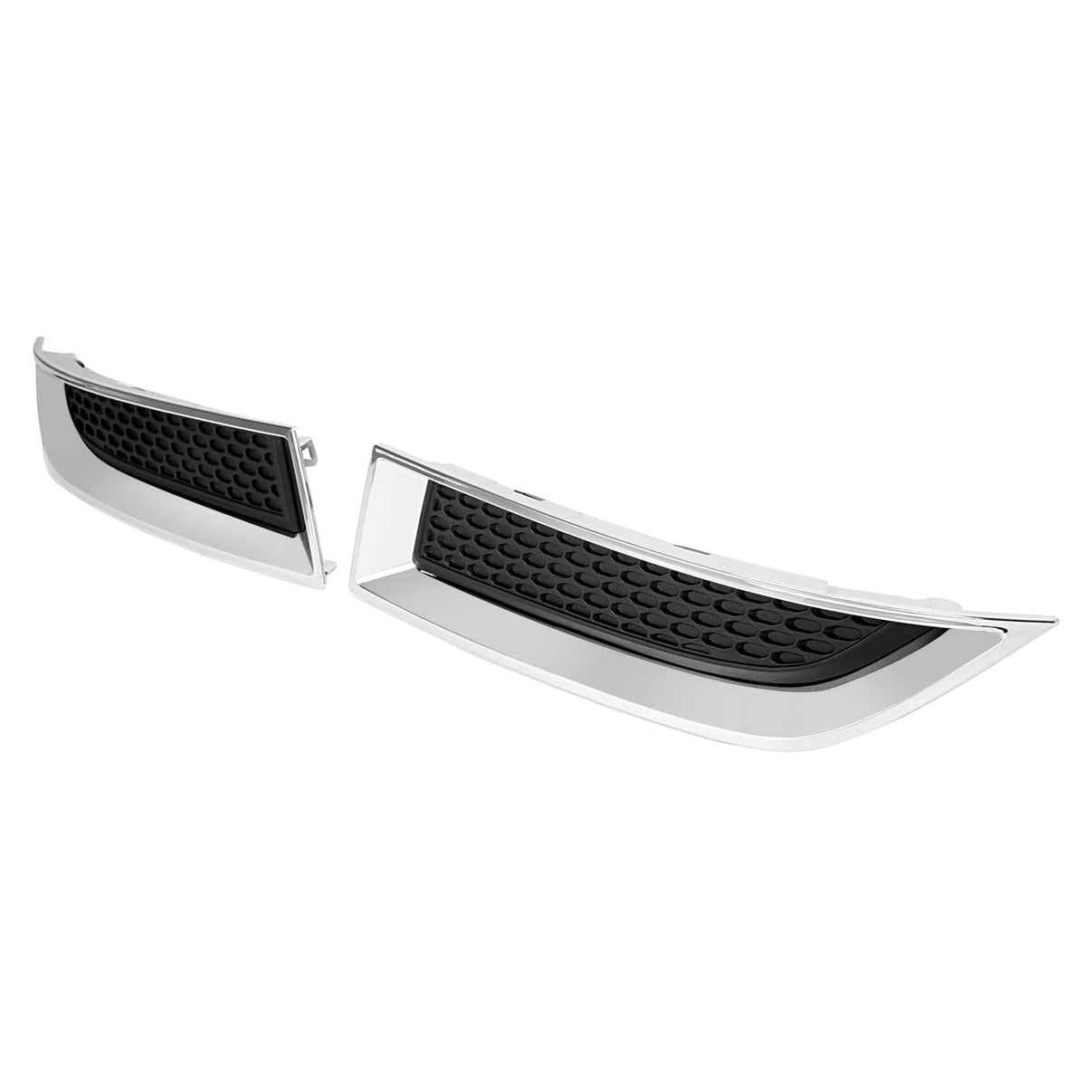 Solid Spare Headlight Cover Trim Set For 2013-2017 GMC Acadia Molding #20982400 20982401