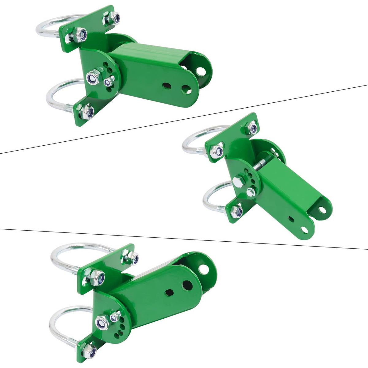 Solidspare Roll Bar Trimmer Rack Holder For Quick Clamp Locking Zero Turn 1" 2" Lawn Mower