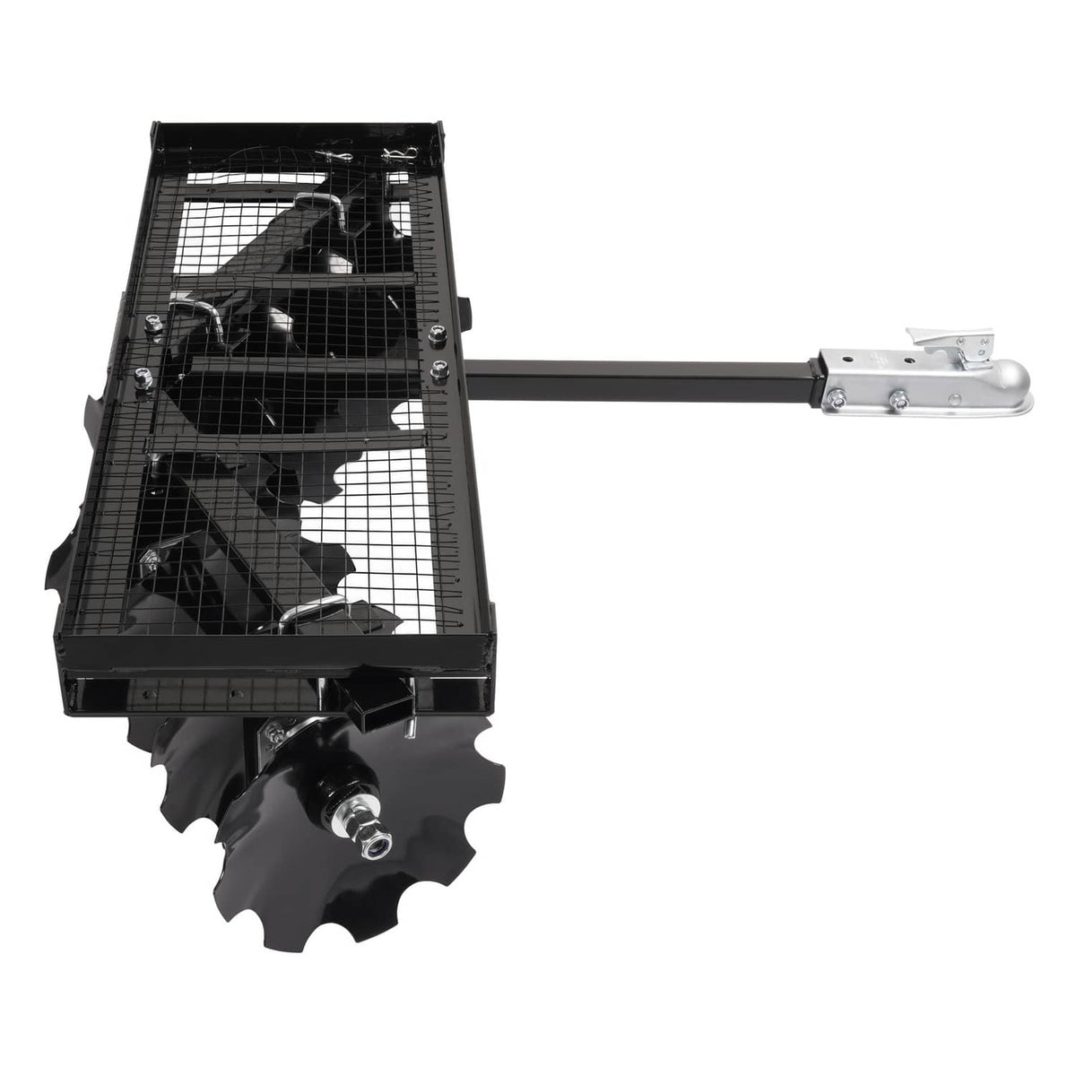 Solidspare Tow-Behind Notched Disc Harrow 4FT For ATV UTV Trailer Tilling W/ A 2" Towball