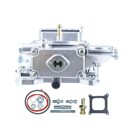 Solidspare For Model Holley 4160 4 Barrel Carburetor 600 CFM 0-1850S Manual Choke Silver