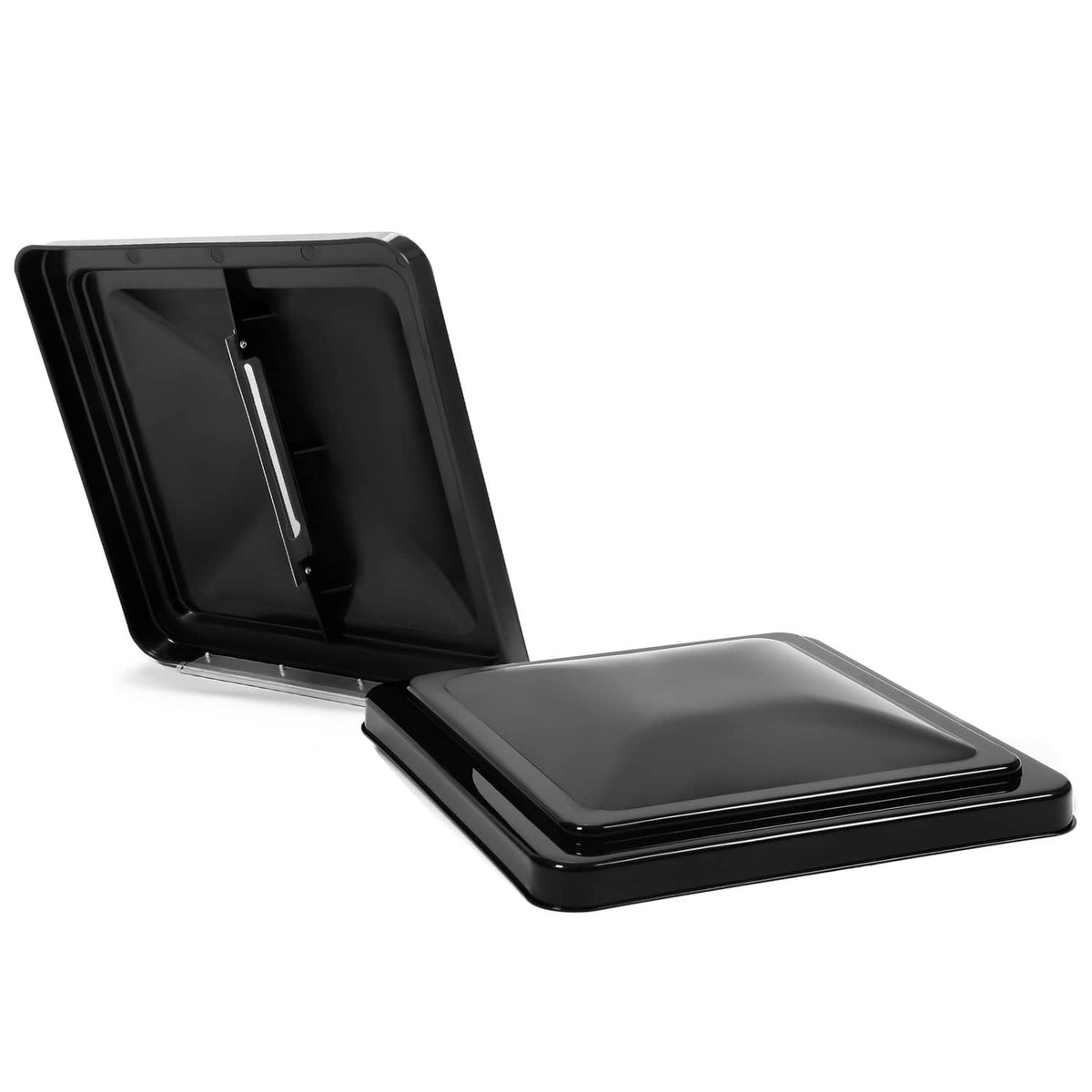Solidspare (2) pcs 14"X14" RV Roof Black Vent Cover For Camper Trailer roof Vent Cover